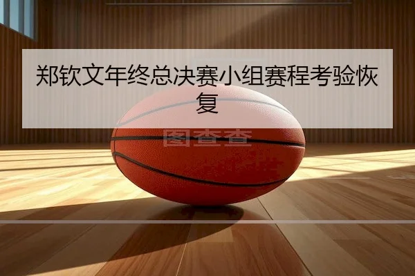 郑钦文年终总决赛小组赛程考验恢复